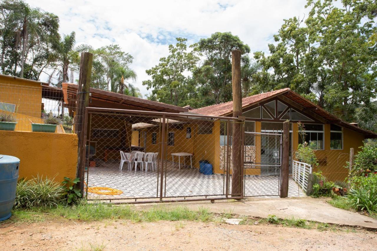 Chacara C Piscina Churrasqueira E Wi-Fi Em Ibiúna Extérieur photo